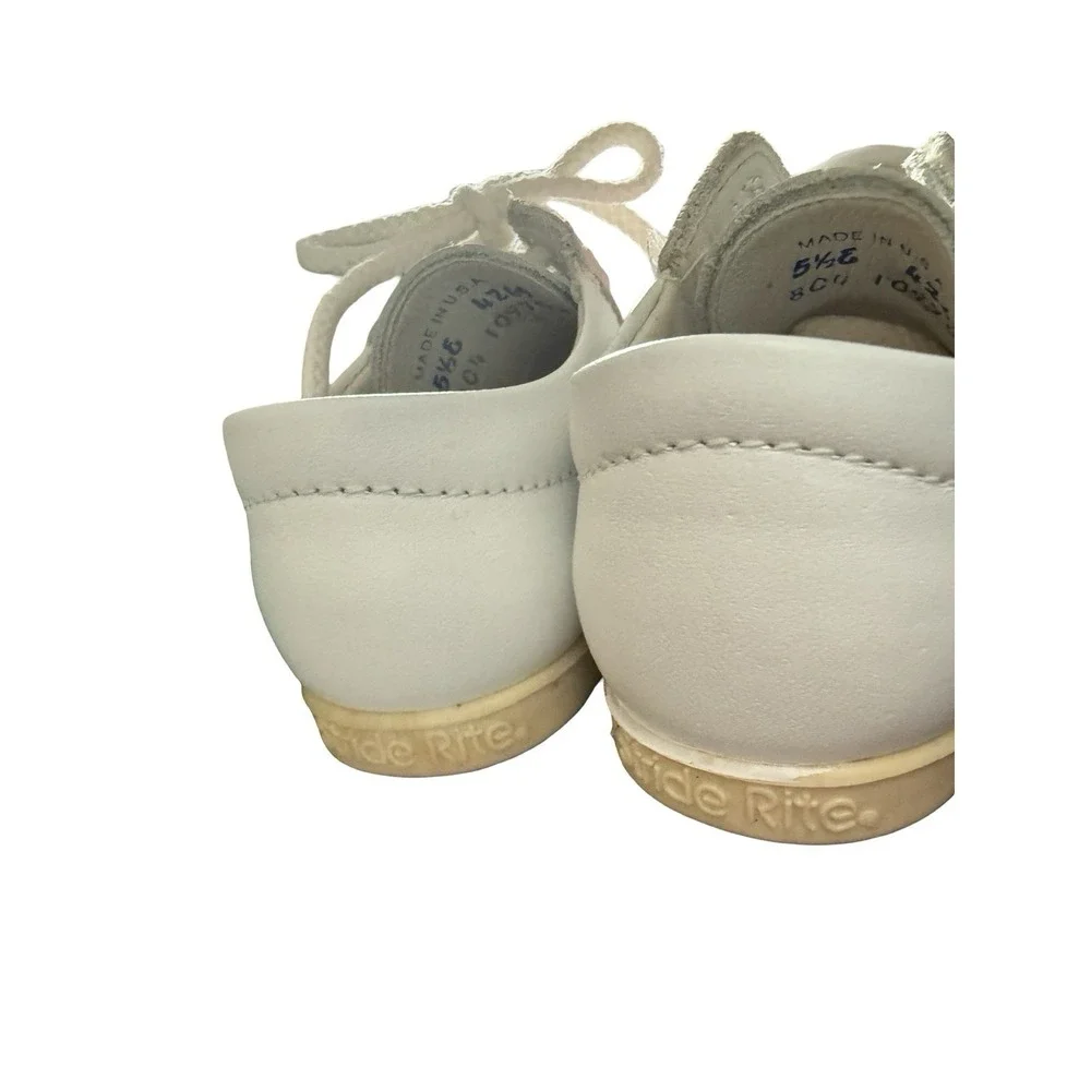 Stride Rite bunny hop‎ pink white saddle shoes size 5 1/2 E
